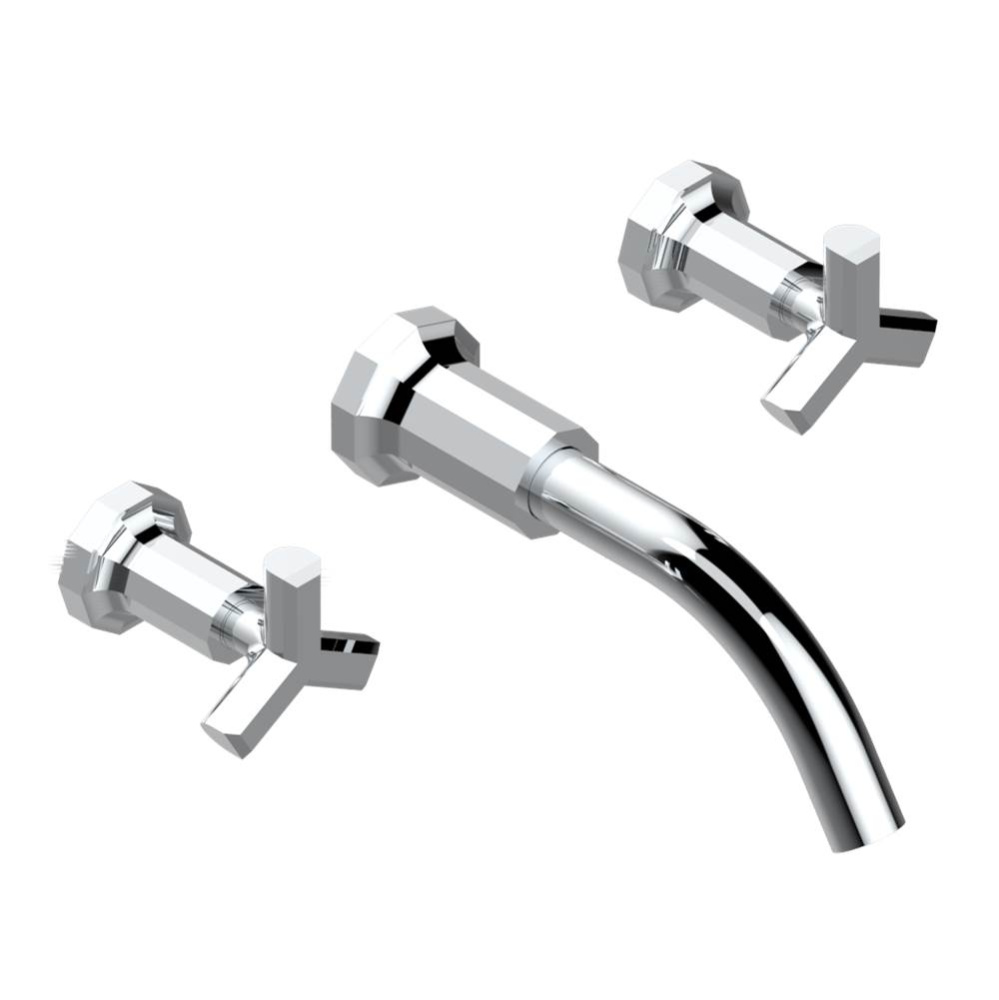 Trim for wall mounted 3-hole bath set only