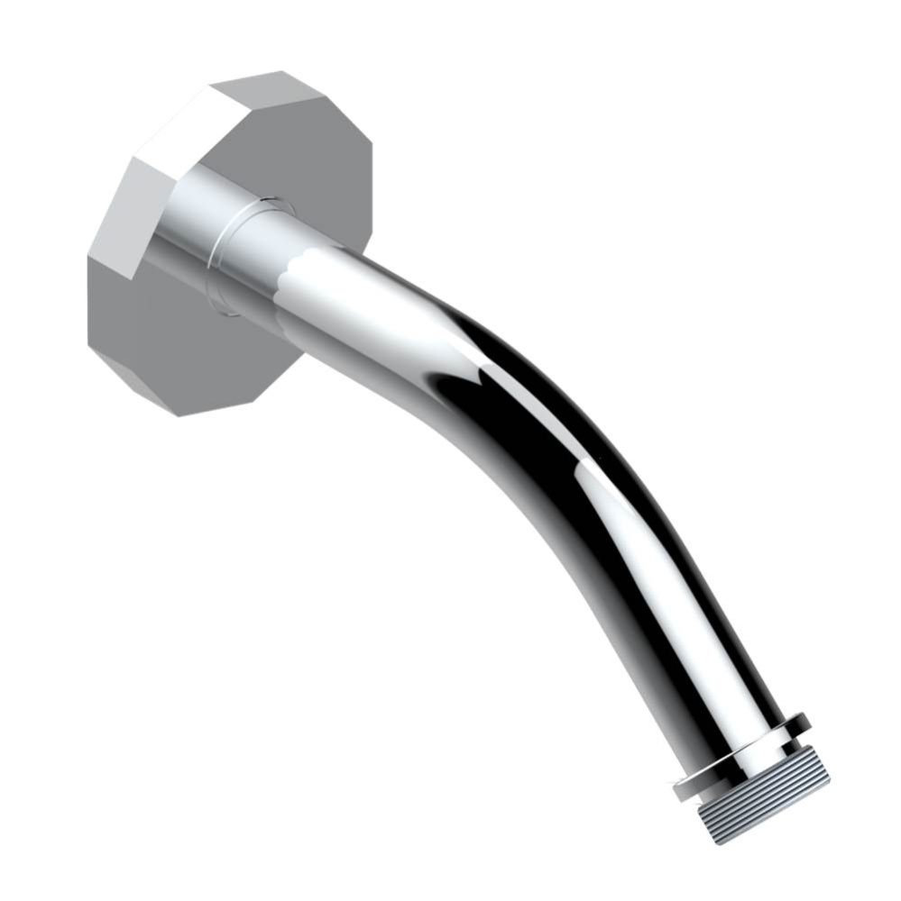 Horizontal shower arm, 45°, lg: 4'' 3/4