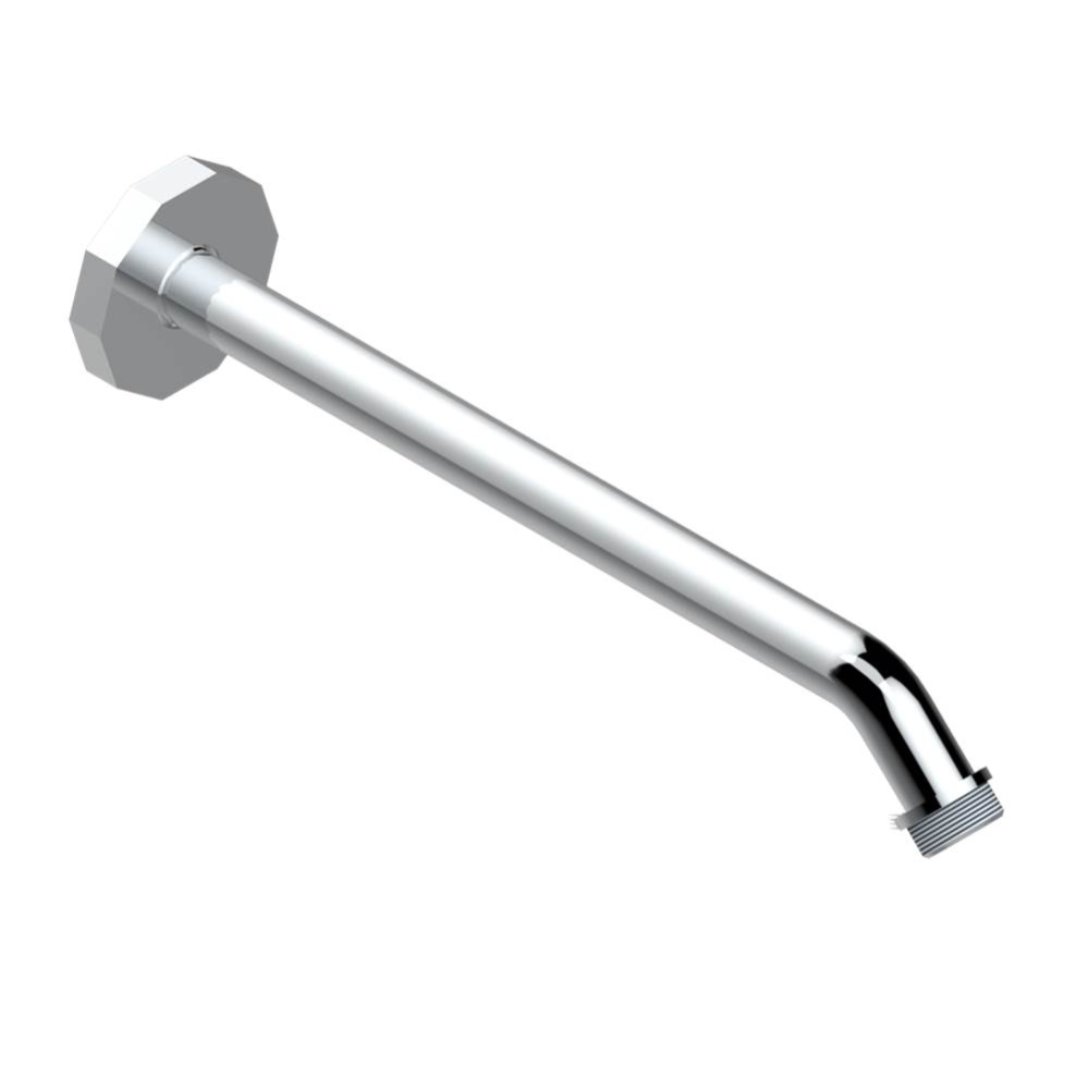 Horizontal shower arm, 45°, lg: 10''