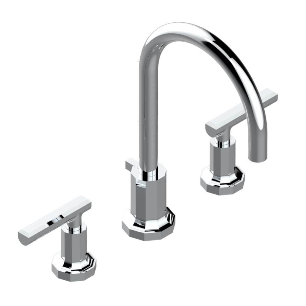 Widespread Bidet Set With Drain