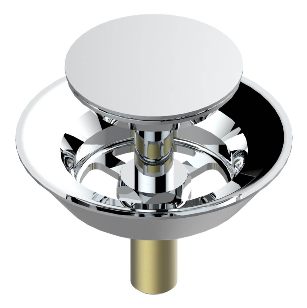 Stopper assembly for Geberit waste overflow