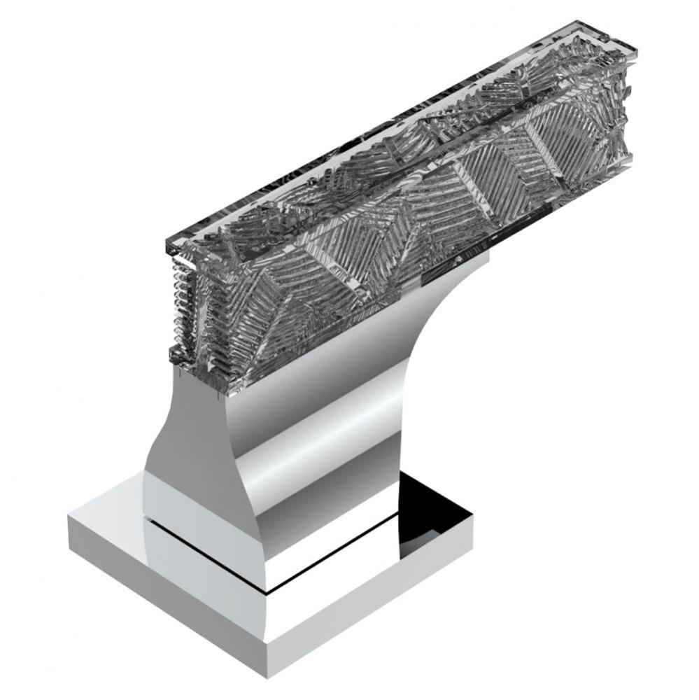 3/4'' deck valve with trim - Cold