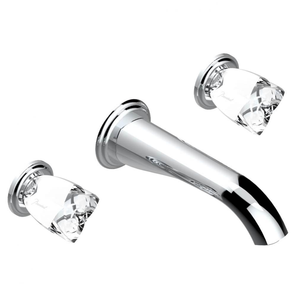 Trim for wall mounted 3-hole lavatory set only