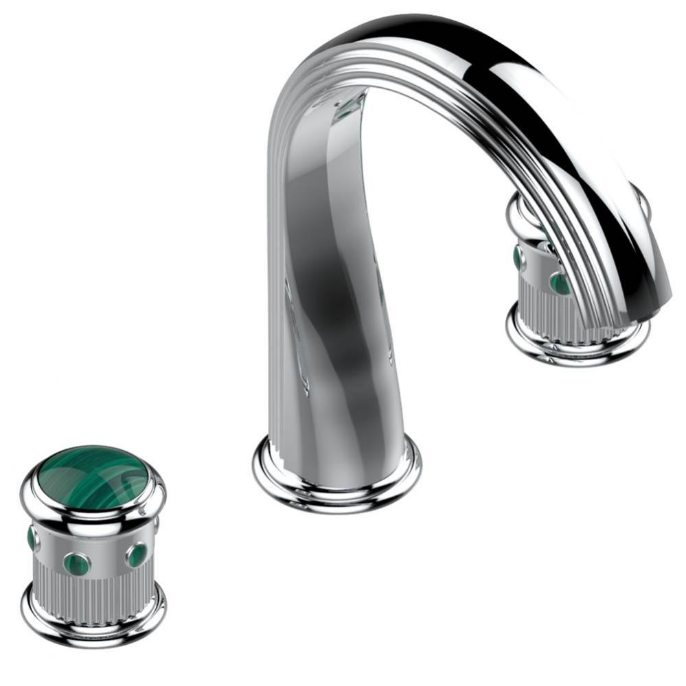 Roman tub set with 3/4'' valves