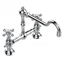 THG G76-159/US-A08 - Exposed Lavatory Or Kitchen Faucet 8'' Ctc, 2-hole, Less Drain