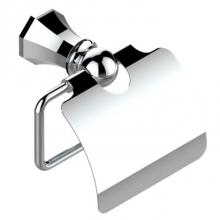 THG A58-538AC-A02 - Toilet Paper Holder, Single Mount With Cover