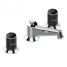 THG G2L-152/US-A02 - Widespread Lavatory Set, High Spout, With Drain