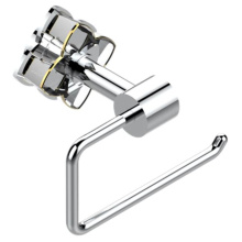 THG U6E-538A-A02 - Toilet Paper Holder, Single Mount Without Cover