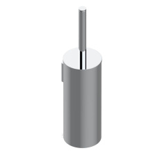 THG U7H-4720C-A02 - Metal toilet brush holder with brush with cover wall mounted