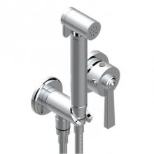 THG G7J-5840/MBG-A02 - Trim Only For WC Douche Includes Trigger Spray, Wall Mounted Single Lever Mixer, Reinforced Hose,
