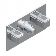 THG A2A-5401BEH-A02 - Trim For Thg Thermostat With 2 Valves Ref. 5 401ahm/us Rough Part Supplied With Fixing Box, Item T