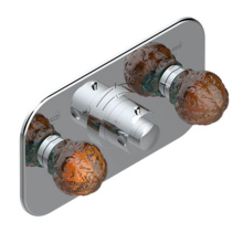 THG U5A-5401BEH-A02 - Trim For Thg Thermostat With 2 Valves Ref. 5 401ahm/us Rough Part Supplied With Fixing Box, Item T