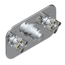 THG U6E-5401BEH-A02 - Trim For Thg Thermostat With 2 Valves Ref. 5 401ahm/us Rough Part Supplied With Fixing Box, Item T