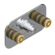 THG U8B-5401BEH-A08 - Trim For Thg Thermostat With 2 Valves Ref. 5 401ahm/us Rough Part Supplied With Fixing Box, Item T