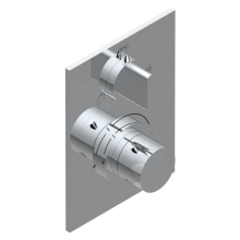 THG U7H-5500BE-A08 - Trim for THG thermostat with 2-way diverter, rough part supplied with fixing box ref. 5 500AE/US