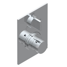 THG U7K-5500BE-A02 - Trim for THG thermostat with 2-way diverter, rough part supplied with fixing box ref. 5 500AE/US