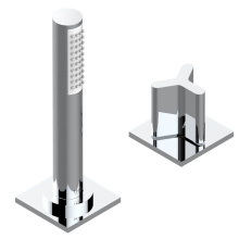 THG U7G-6532/60A-A08 - Deck mounted mixer with handshower, progressive cartridge