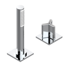 THG U7L-6532/60A-A02 - Deck mounted mixer with handshower, progressive cartridge