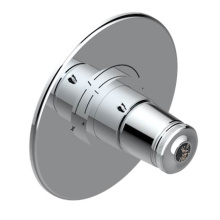 THG U8H-5100BR-A02 - Trim For Thg Thermostatic Valve, Rough Part Supplied With Fixing Box Ref. 5 200ae/us - Round Plate