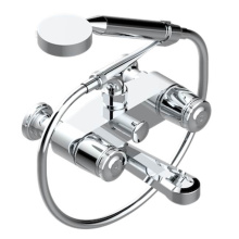 THG U8D-13B/US-A02 - Exposed Tub Filler With Cradle Handshower, Wall Mounted