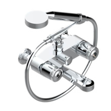 THG U8H-13B/US-A02 - Exposed Tub Filler With Cradle Handshower, Wall Mounted