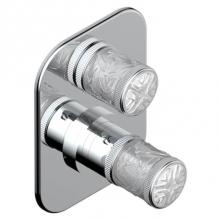 THG A4J-5300BE-A08 - Trim For Thg Thermostat 1 Volume Control, Rough Part Supplied With Fixing Box Ref.5 300ae/us