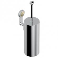 THG A4L-4720C-A02 - Metal Toilet Brush Holder With Brush With Cover Wall Mounted