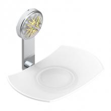 THG A4L-500-A02 - Glass Soap Dish, Wall Mounted