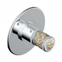 THG A4L-5100BR-A08 - Trim For Thg Thermostatic Valve, Rough Part Supplied With Fixing Box Ref. 5 200ae/us - Round Plate