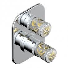 THG A4L-5600BE-A02 - Trim For Thg Thermostat With Stop Valve And 3-way Diverter, Rough Part Supplied With Fixing Box Re