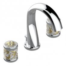 THG A4L-151/US-A08 - Widespread Lavatory Set With Drain