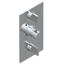 THG U7H-5540BE-A08 - Trim for THG thermostat 3 functions , with one off function and 2 outlets - rough part supplied wi