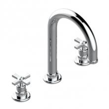 THG G7H-25SGUS-A08 - Roman Tub Set With 3/4'' Valves