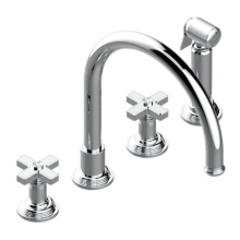 THG U9A-4211/US-A08 - Three Hole Kitchen Faucet With Side Spray