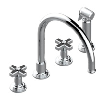 THG U9E-4211/US-A08 - Three Hole Kitchen Faucet With Side Spray