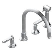 THG U9L-4211/US-A02 - Three Hole Kitchen Faucet With Side Spray