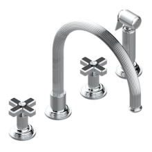 THG U9M-4211/US-A02 - Three Hole Kitchen Faucet With Side Spray