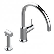 THG G5F-6181N/DUS-A02 - Single Hole Mixer With Swivel And Side Spray