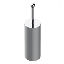 THG G7A-4700C-A02 - Metal toilet brush holder with brush with cover floor mounted