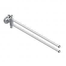 THG A04-522-A02 - TOWEL BAR 15 3/4'' LONG, DOUBLE SWIVEL