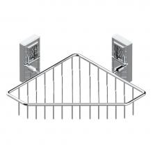 THG A2B-3623-A08 - Large corner soap basket, wall mounted