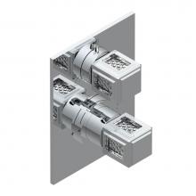 THG A2A-5500BE-A02 - Trim for thg thermostat with 2-way diverter, rough part supplied with fixing box ref. 5 500AE/US