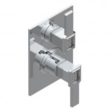 THG A2B-5500BE-A02 - Trim for thg thermostat with 2-way diverter, rough part supplied with fixing box ref. 5 500AE/US