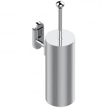 THG A2C-4720C-A02 - Metal toilet brush holder with brush with cover wall mounted