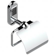 THG A2J-538AC-A02 - Toilet paper holder, single mount with cover