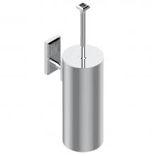 THG A2R-4720C-A02 - Metal toilet brush holder with brush with cover wall mounted
