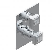 THG A2U-5500BE-A02 - Trim for thg thermostat with 2-way diverter, rough part supplied with fixing box ref. 5 500AE/US
