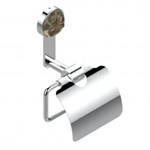 THG A46-538AC-A02 - Toilet paper holder, single mount with cover