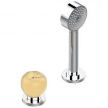 THG A46-6532/60A-A08 - Deck mounted mixer with handshower, progressive cartridge