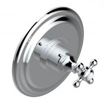 THG A52-5100BR-A02 - Trim for THG thermostatic valve, rough part supplied with fixing box ref. 5 200AE/US - Round plate